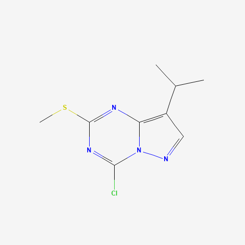4-Chloro-8-isopropyl-2-(methylthio)pyrazolo[1,5-a][1,3,5]triazine