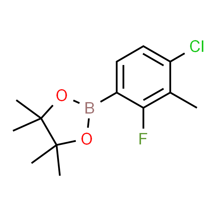 2-(4-Chloro-2-fluoro-3-methylphenyl)-4,4,5,5-tetramethyl-1,3,2-dioxaborolane