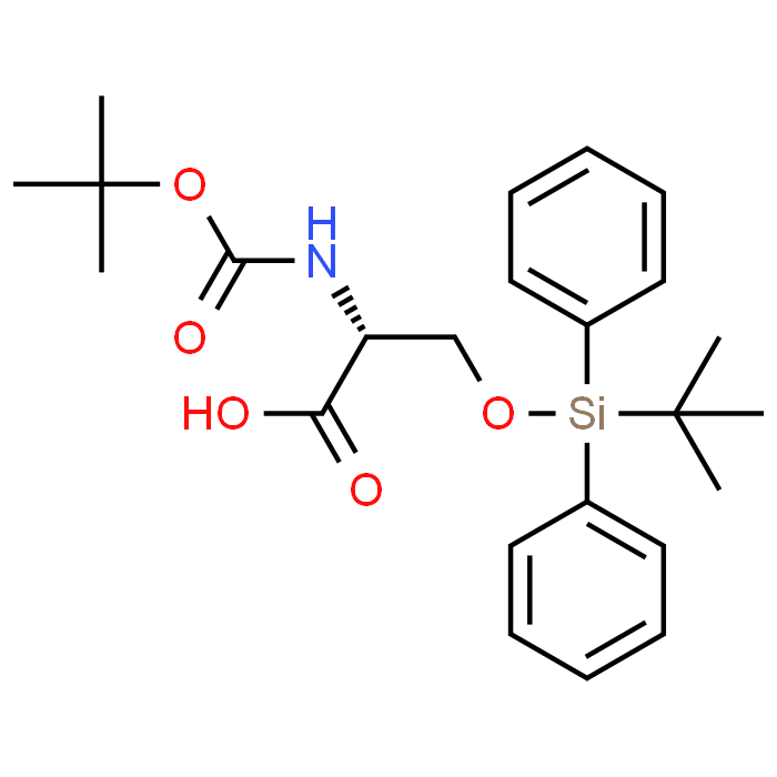 (S)-2-((tert-Butoxycarbonyl)amino)-3-((tert-butyldiphenylsilyl)oxy)propanoic acid