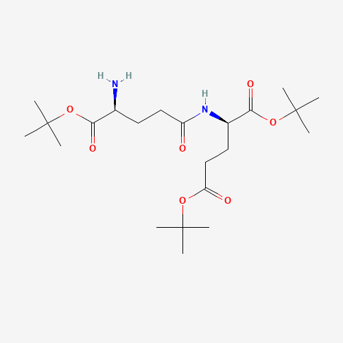 (R)-Di-tert-butyl 2-((S)-4-amino-5-tert-butoxy-5-oxopentanamido)pentanedioate