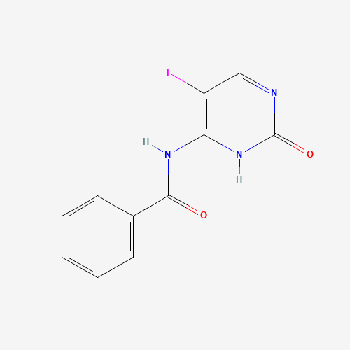 N-(5-Iodo-2-oxo-1,2-dihydropyrimidin-4-yl)benzamide
