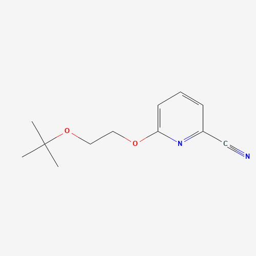6-[2-(tert-Butoxy)ethoxy]pyridine-2-carbonitrile