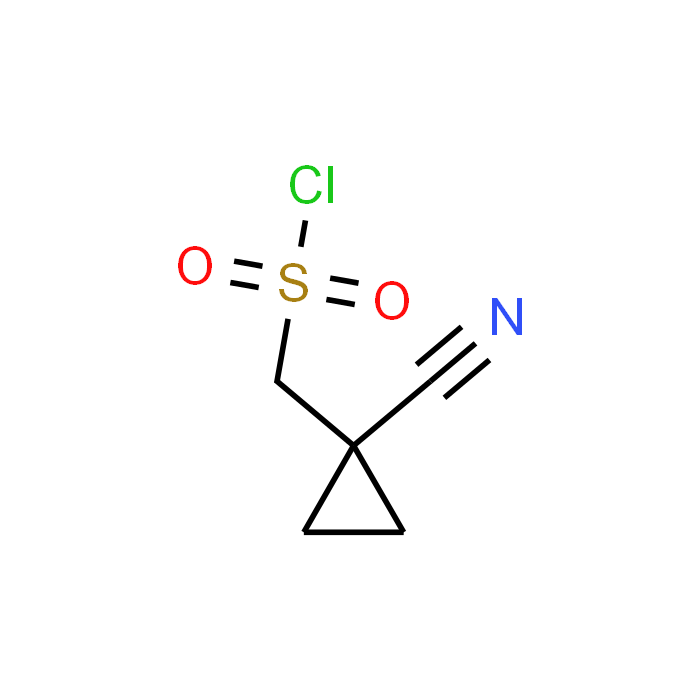 (1-Cyanocyclopropyl)methanesulfonyl chloride