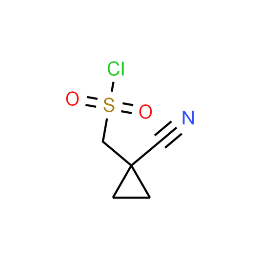 (1-Cyanocyclopropyl)methanesulfonyl chloride