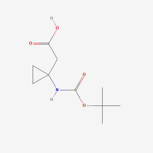 2-(1-((tert-Butoxycarbonyl)amino)cyclopropyl)acetic acid