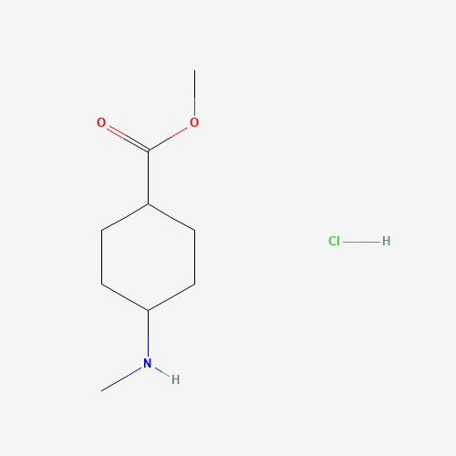Trans-methyl 4-(methylamino)cyclohexanecarboxylate hydrochloride