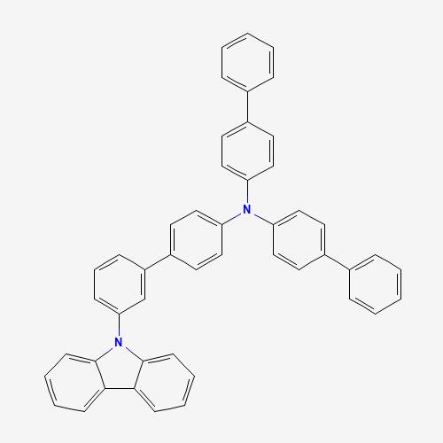 N,N-Di([1,1'-biphenyl]-4-yl)-3'-(9H-carbazol-9-yl)-[1,1'-biphenyl]-4-amine
