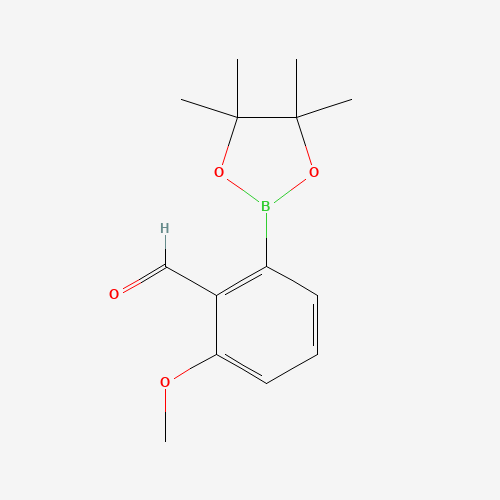 2-Methoxy-6-(4,4,5,5-tetramethyl-1,3,2-dioxaborolan-2-yl)benzaldehyde