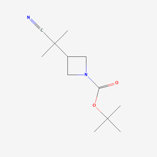 tert-Butyl 3-(2-cyanopropan-2-yl)azetidine-1-carboxylate