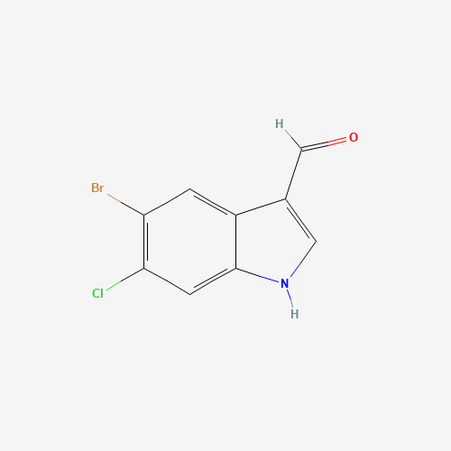 5-Bromo-6-chloro-1H-indole-3-carbaldehyde