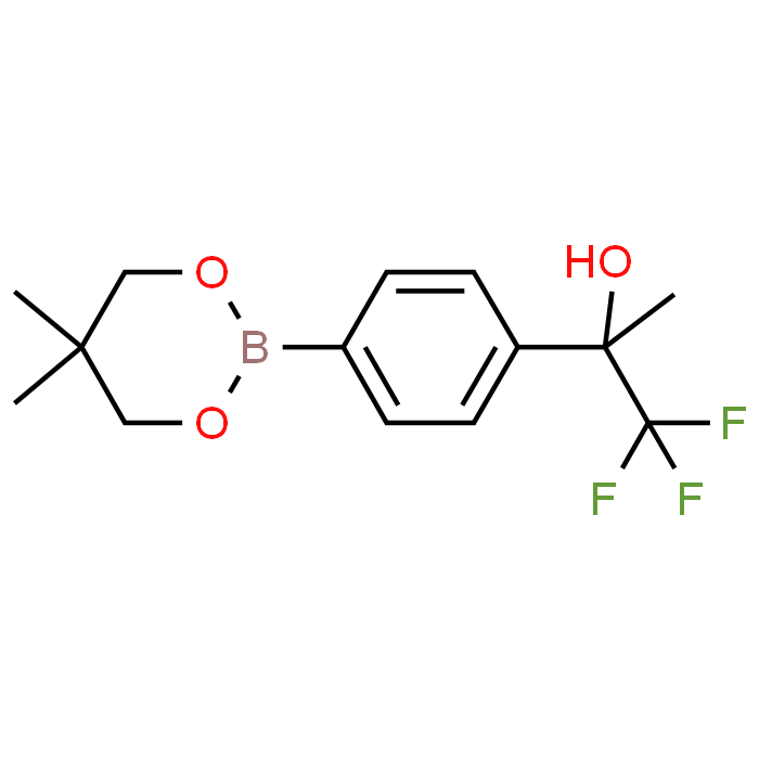 2-(4-(5,5-Dimethyl-1,3,2-dioxaborinan-2-yl)phenyl)-1,1,1-trifluoropropan-2-ol