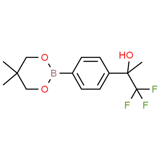 2-(4-(5,5-Dimethyl-1,3,2-dioxaborinan-2-yl)phenyl)-1,1,1-trifluoropropan-2-ol