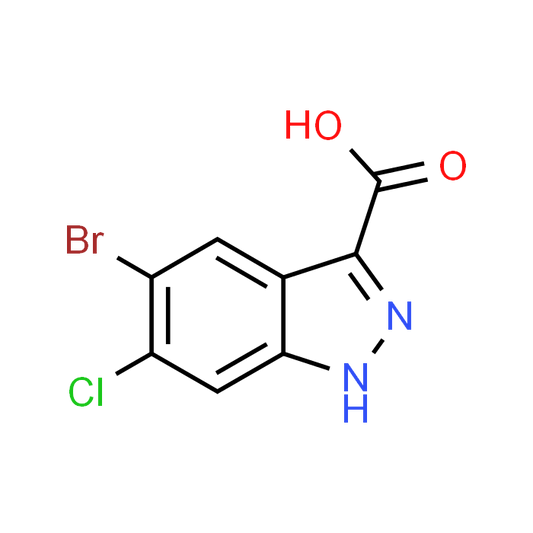 5-Bromo-6-chloro-1H-indazole-3-carboxylic acid
