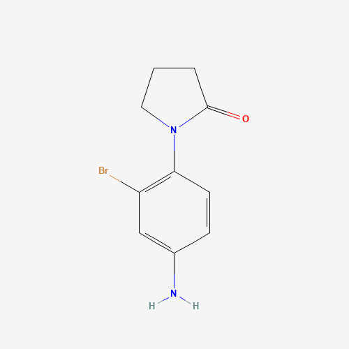 1-(4-Amino-2-bromophenyl)pyrrolidin-2-one