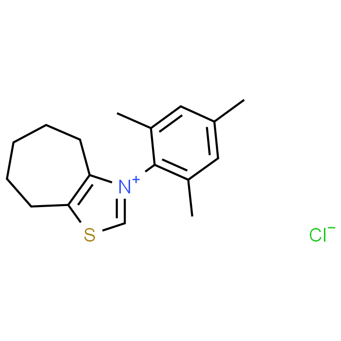3-Mesityl-5,6,7,8-tetrahydro-4H-cyclohepta[d]thiazol-3-ium chloride