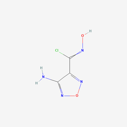 4-Amino-N-hydroxy-1,2,5-oxadiazole-3-carbimidoyl chloride