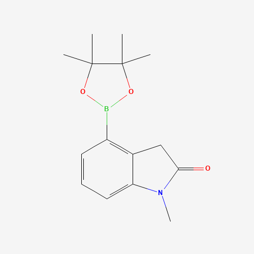 1-Methyl-4-(4,4,5,5-tetramethyl-1,3,2-dioxaborolan-2-yl)indolin-2-one