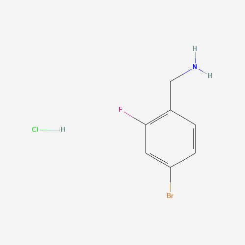 (4-Bromo-2-fluorophenyl)methanamine hydrochloride