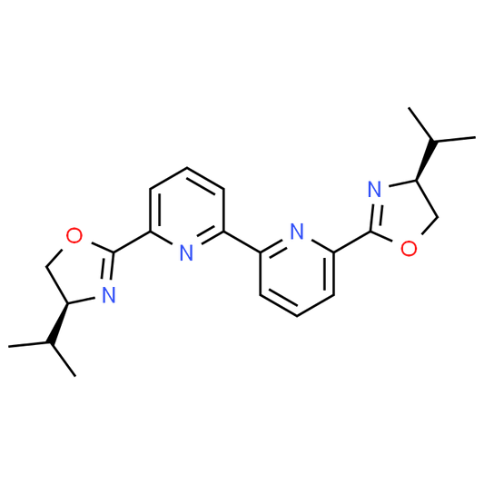 6,6′-Bis(4-(S)-isopropyl-2-oxazolinyl)-2,2′-bipyridine