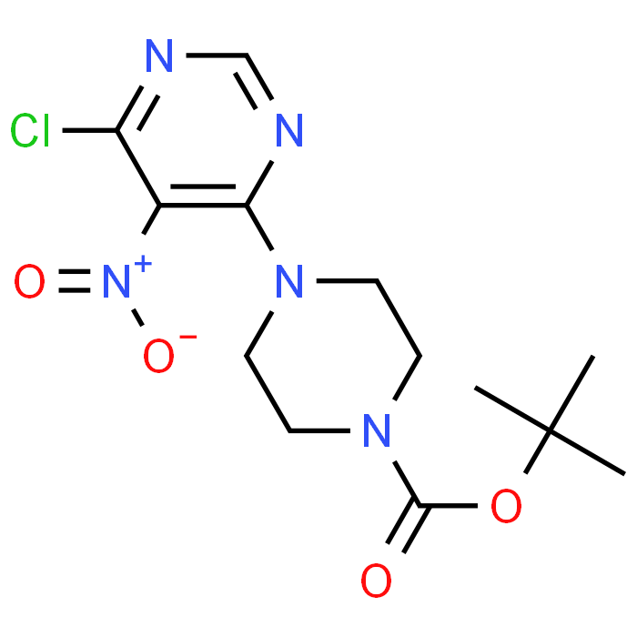 1-Boc-4-(6-Chloro-5-nitro-4-pyrimidinyl)piperazine