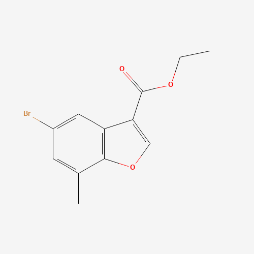 Ethyl 5-bromo-7-methyl-1-benzofuran-3-carboxylate