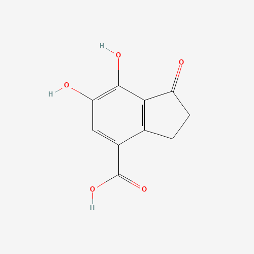 6,7-Dihydroxy-1-oxo-2,3-dihydro-1H-indene-4-carboxylic acid