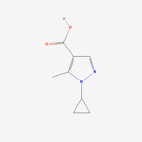 1-Cyclopropyl-5-methyl-1H-pyrazole-4-carboxylic acid