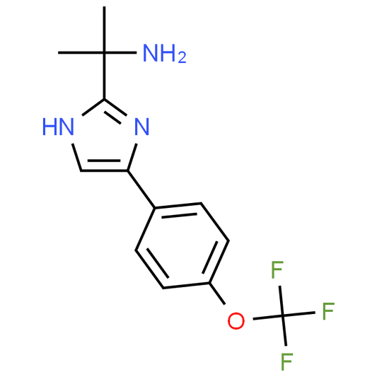 2-(4-(4-(Trifluoromethoxy)phenyl)-1H-imidazol-2-yl)propan-2-amine