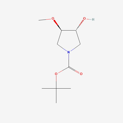 trans-tert-Butyl 3-hydroxy-4-methoxypyrrolidine-1-carboxylate