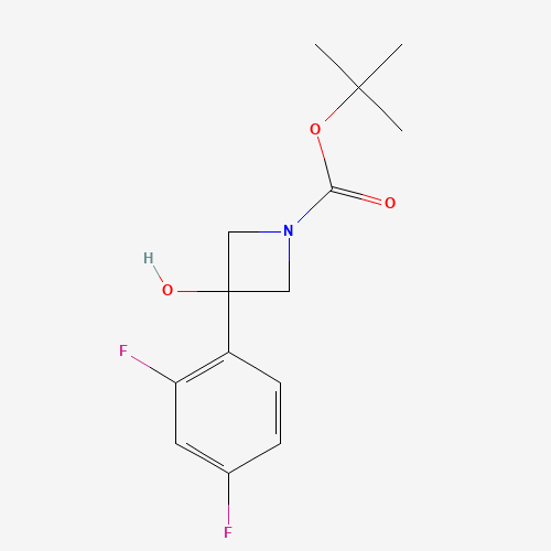 tert-Butyl 3-(2,4-difluorophenyl)-3-hydroxyazetidine-1-carboxylate