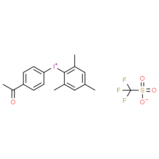 (4-Acetylphenyl)(mesityl)iodonium trifluoromethanesulfonate