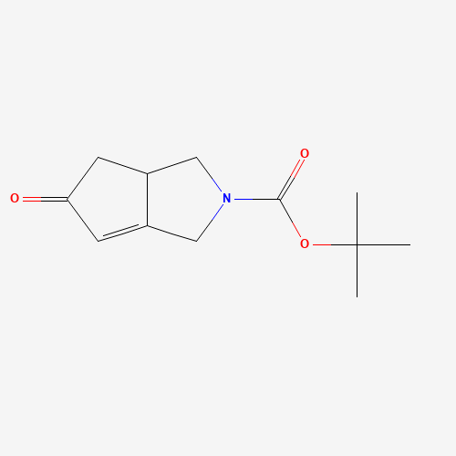 tert-butyl 5-oxo-1h,2h,3h,3ah,4h,5h-cyclopenta[c]pyrrole-2-carboxylat