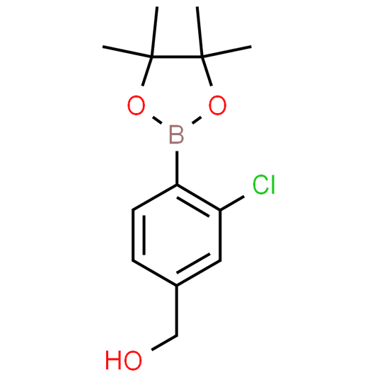 (3-Chloro-4-(4,4,5,5-tetramethyl-1,3,2-dioxaborolan-2-yl)phenyl)methanol