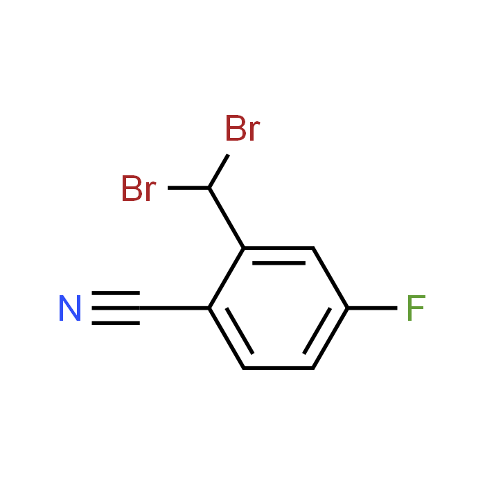 2-(Dibromomethyl)-4-fluorobenzonitrile