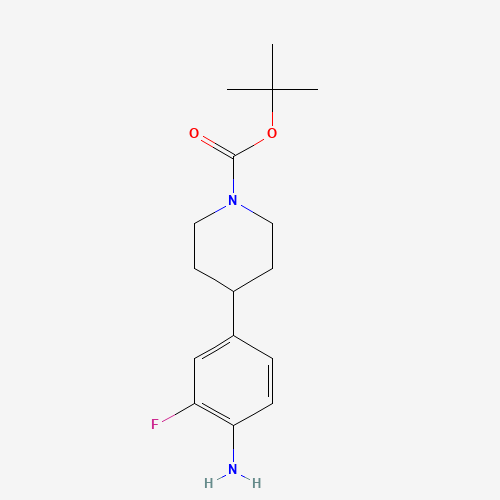 tert-Butyl 4-(4-amino-3-fluorophenyl)piperidine-1-carboxylate