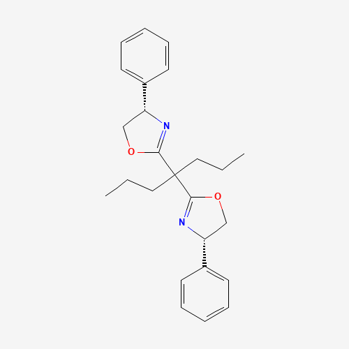 (4S,4'S)-2,2'-(Heptane-4,4-diyl)bis(4-phenyl-4,5-dihydrooxazole)