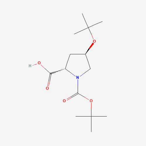 (2S,4R)-4-(tert-Butoxy)-1-(tert-butoxycarbonyl)pyrrolidine-2-carboxylic acid