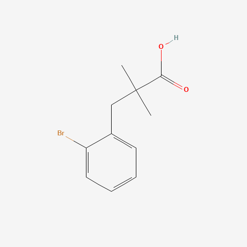 3-(2-Bromophenyl)-2,2-dimethylpropanoic acid
