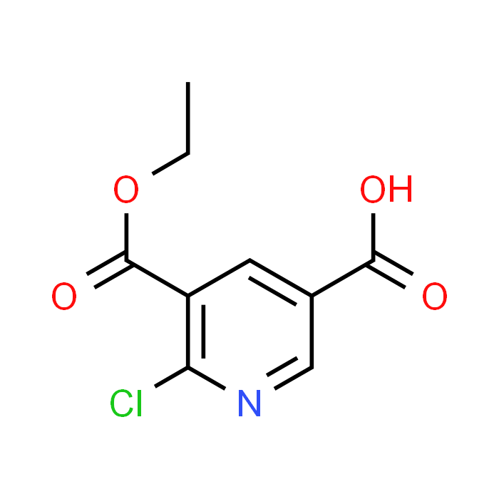 6-Chloro-5-(ethoxycarbonyl)nicotinic acid