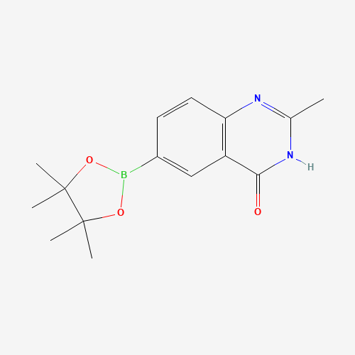 2-Methyl-6-(4,4,5,5-tetramethyl-1,3,2-dioxaborolan-2-yl)quinazolin-4(1H)-one