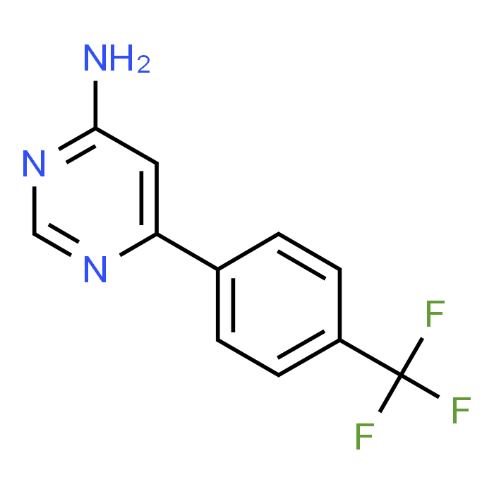 6-(4-(Trifluoromethyl)phenyl)pyrimidin-4-amine