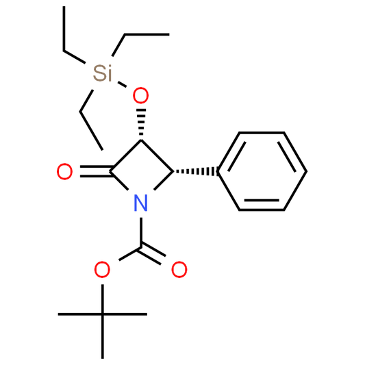 (3R,4S)-tert-Butyl 2-oxo-4-phenyl-3-((triethylsilyl)oxy)azetidine-1-carboxylate