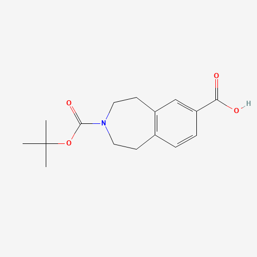 3-(tert-Butoxycarbonyl)-2,3,4,5-tetrahydro-1H-benzo[d]azepine-7-carboxylic acid