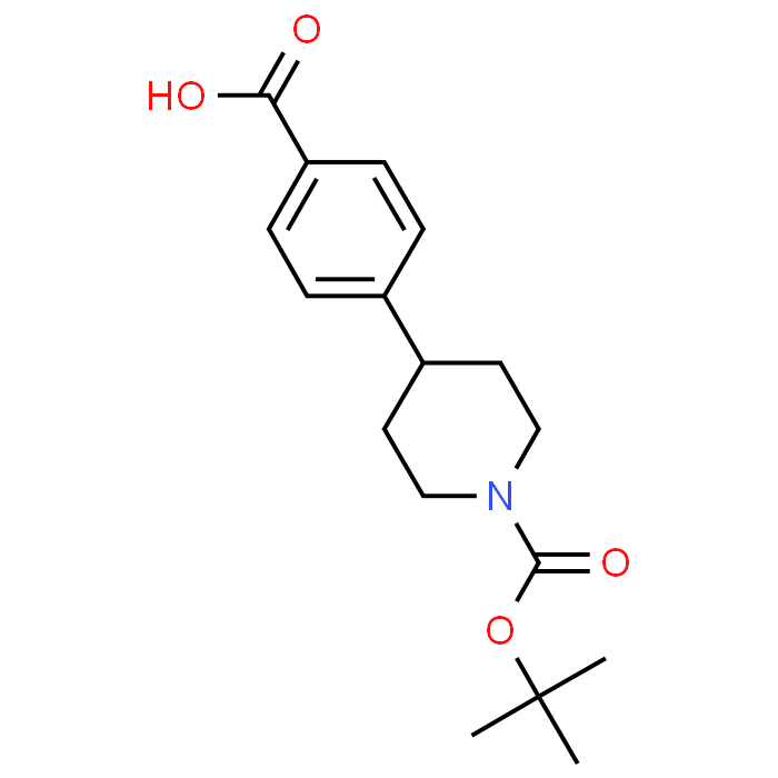 4-(1-(tert-Butoxycarbonyl)piperidin-4-yl)benzoic acid