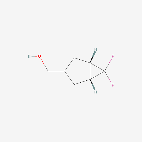 trans-bicyclo[3.1.0]hexane-3-methanol, 6,6-difluoro-