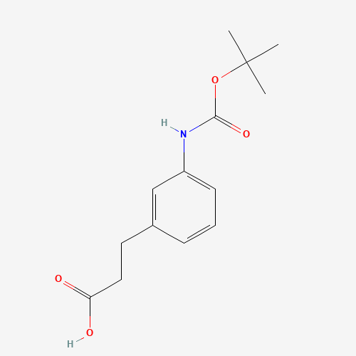 3-(3-((tert-Butoxycarbonyl)amino)phenyl)propanoic acid