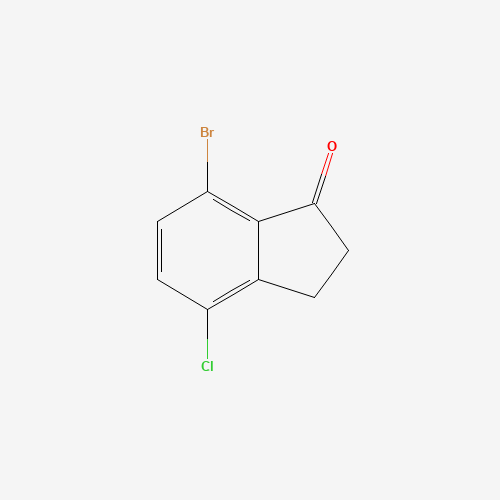 7-Bromo-4-chloro-2,3-dihydro-1H-inden-1-one