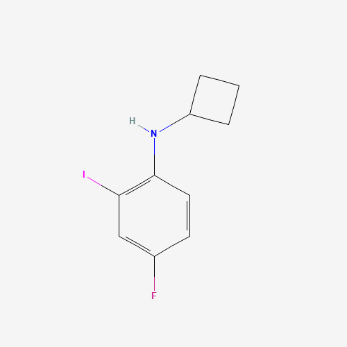 N-Cyclobutyl-4-fluoro-2-iodoaniline