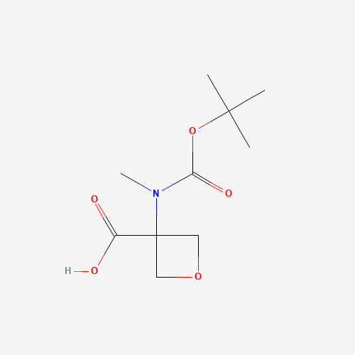 3-{[(tert-butoxy)carbonyl](methyl)amino}oxetane-3-carboxylic acid