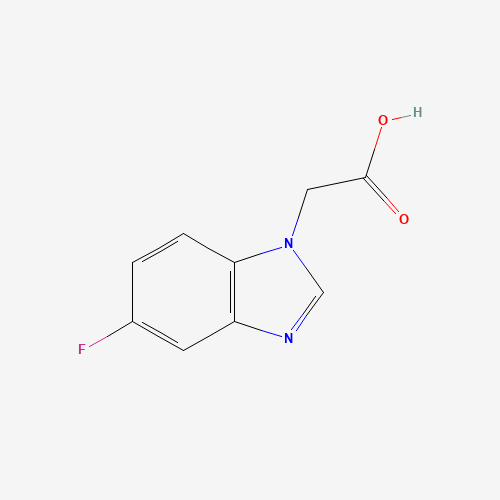 2-(5-Fluoro-1H-1,3-benzodiazol-1-yl)acetic acid